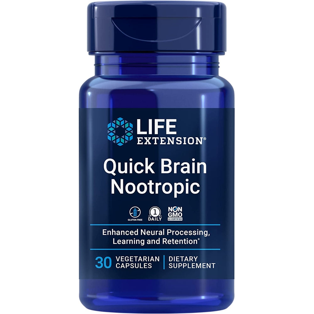 Suplemento Brain Nootropic mejoradas para atención 30 und