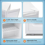 Congelador vertical compacto con puerta individual