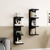 Estante de Pared 4 Niveles, Marca Lack, Con Luz LED Control Remoto