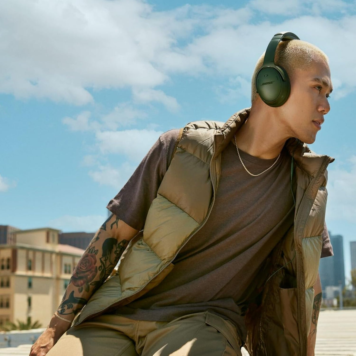 Auriculares Bose QuietComfort, inalámbricos, cancelación de ruido
