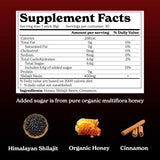 Shilajit Himalaya Miel Canela 30 Varitas Energía