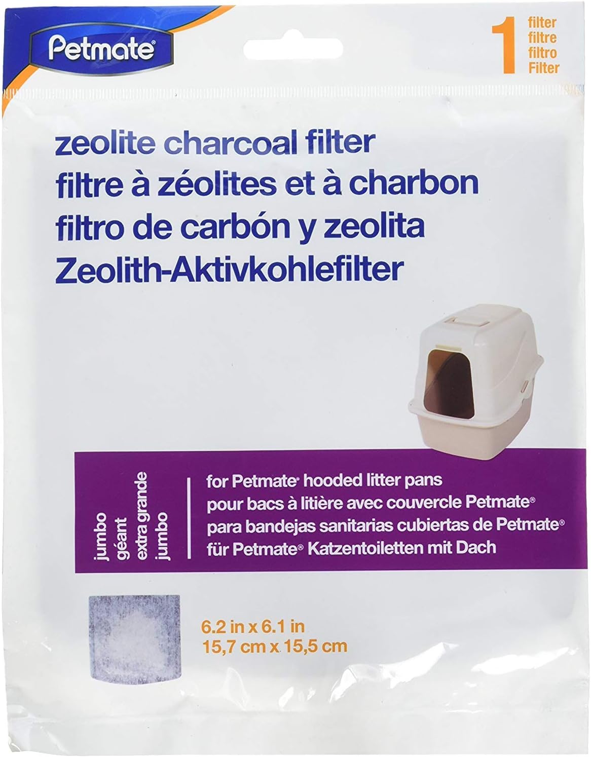 Filtro de repuesto para caja de arena, jumbo, 6.3 x 6.1 pulgadas