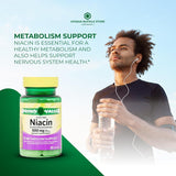 Suplemento de Niacina 500mg Sin flush, 60 cápsulas + organizador