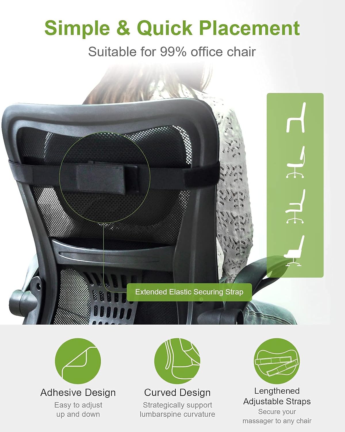 Cojín Masajeador Ugift - Masaje Shiatsu con Calor y Control Remoto