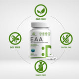 Suplemento Aminoácidos esenciales (EAA) 2000 mg 300 cápsulas