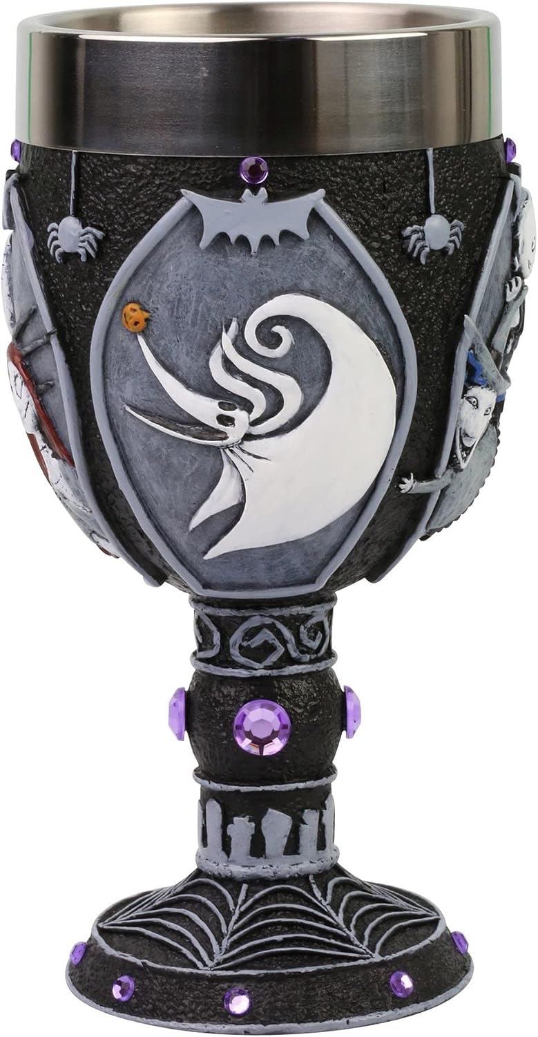 Copa decorativa de personajes, Enesco, 7.09 pulgadas, The Nightmare Before Christmas
