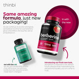 Suplemento de berberina de 1000 mg Potentes cápsulas