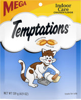 Golosinas para gatos crujientes y suaves, sabor a pollo