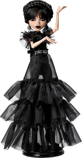 Muñeca Monster High Wednesday, Gótica, Accesorios Premium, Rave’N