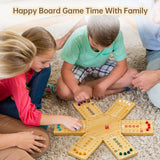 Juego de Mesa de Mármol, Juego de Madera, 2-6 Jugadores, Modelo 2023
