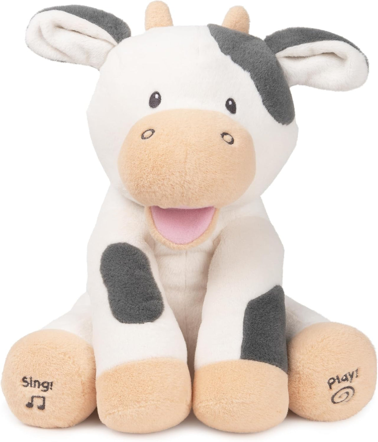 Juguete sensorial animado de peluche que canta 12 pulgadas
