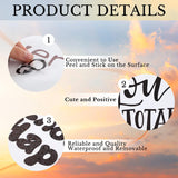 10 Pzs Stickers Inspiradores para Paredes - Decoración Motivacional