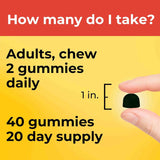Suplementos de Colina Nature Made, Salud del Hígado, 40 Gummies