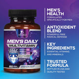 Multivitamínico Premium para Hombres - 60 Cápsulas Naturales
