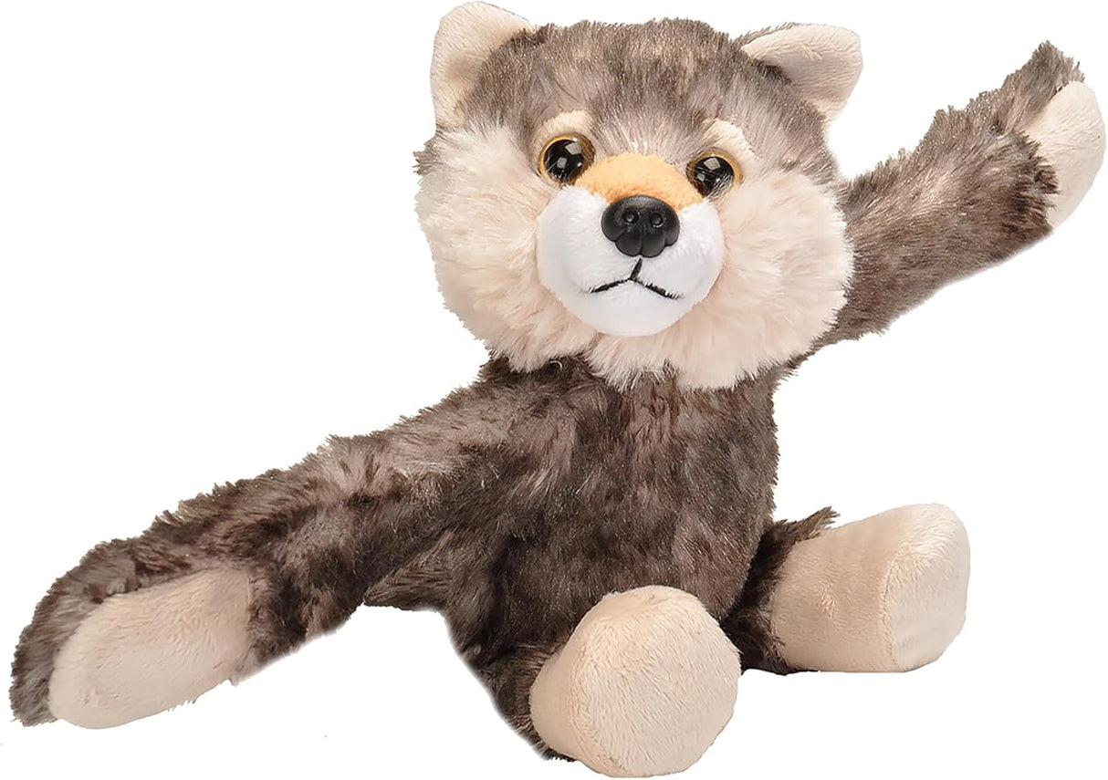 Peluche de lobo estilo brazalete de abrazo para niños