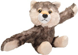 Peluche de lobo estilo brazalete de abrazo para niños