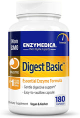 Suplemento Enzymedica Cápsulas básicas para digestión