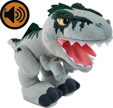Giganotosaurus de Mattel, peluche con sonido y movimiento