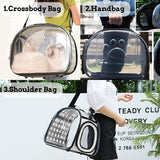 Transportadora BNOSDM Plegable para Gatos y Perros Pequeños