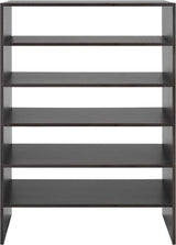 Organizador de almacenamiento apilable con 2 estantes, 24 pulgadas