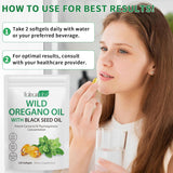 Aceite de Oregano en Softgels, 2 packs, 120 cápsulas