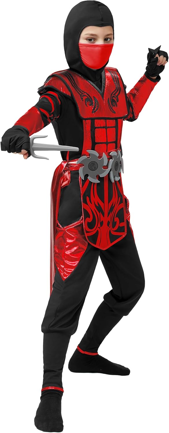 Disfraz de Ninja para Niños Spooktacular Creations, Halloween