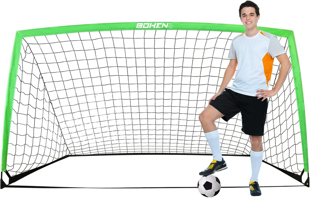 Porteria de futbol plegable, incluye red y bolso de traslado