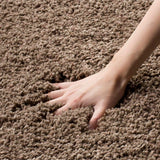 Alfombra shag premium cuadrada de 5'3, modelo SG151