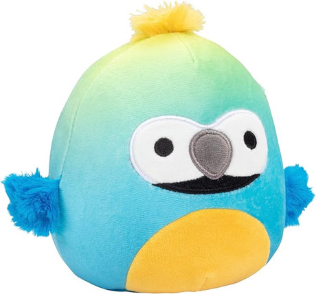 Peluche Squishmallows 5 pulgadas Baptise el Guacamayo - Colectible