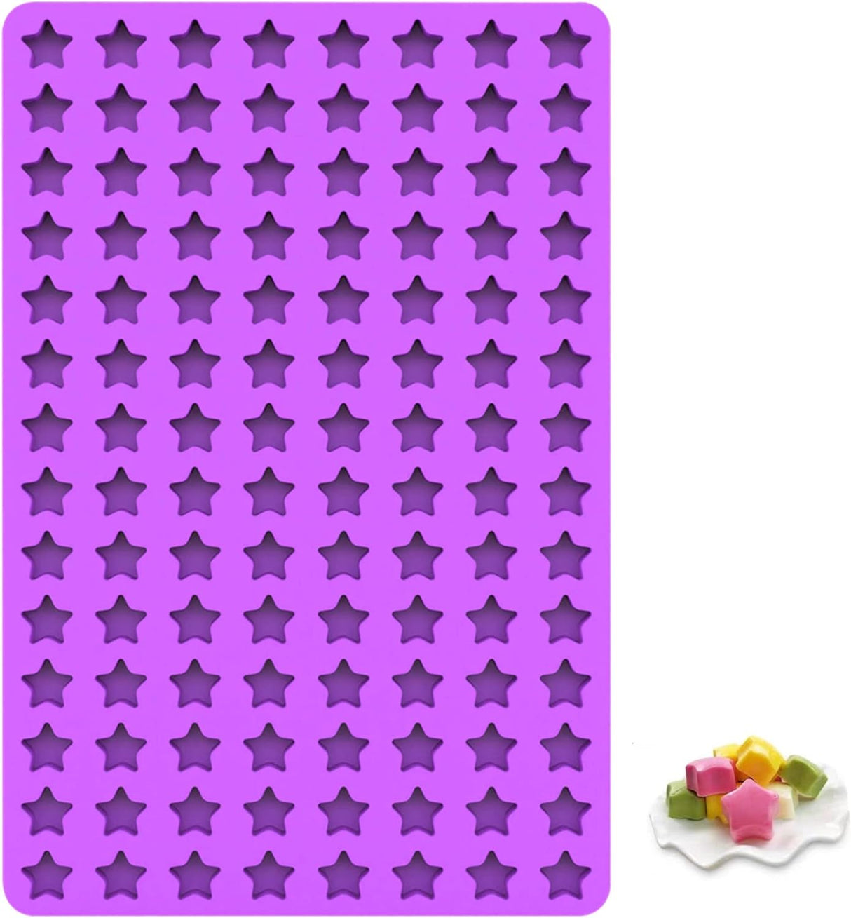 Moldes de Silicona Mini Estrella, Marca: Sin referencia, 4 piezas