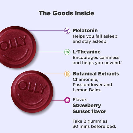 Suplemento apoyo ocasional para dormir 3 mg de melatonina
