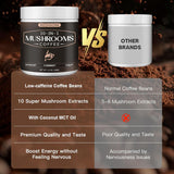 Café Instantáneo de Setas 10 en 1, Energía y Enfoque, 180g