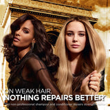 5 Champú reparador para cabello dañado con proteína.
