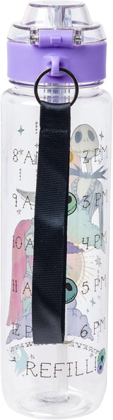 Botella de agua 33 oz con tapa, Silver Buffalo, Nightmare Before Christmas