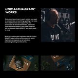 Suplemento Nootrópico Premium para Enfoque y Memoria - Alpha Brain