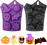 Moldes para Cake Pops Halloween Webake, Silicona, Pack de 2