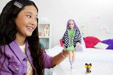 Barbie Extra Muñeca con Accesorios y Perrito, 15 Piezas