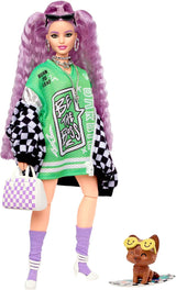 Barbie Extra Muñeca con Accesorios y Perrito, 15 Piezas