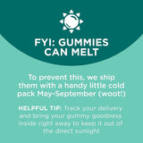 Gomitas OLLY Flawless para Piel Sana, Vitaminas E y A, 50 Unidades