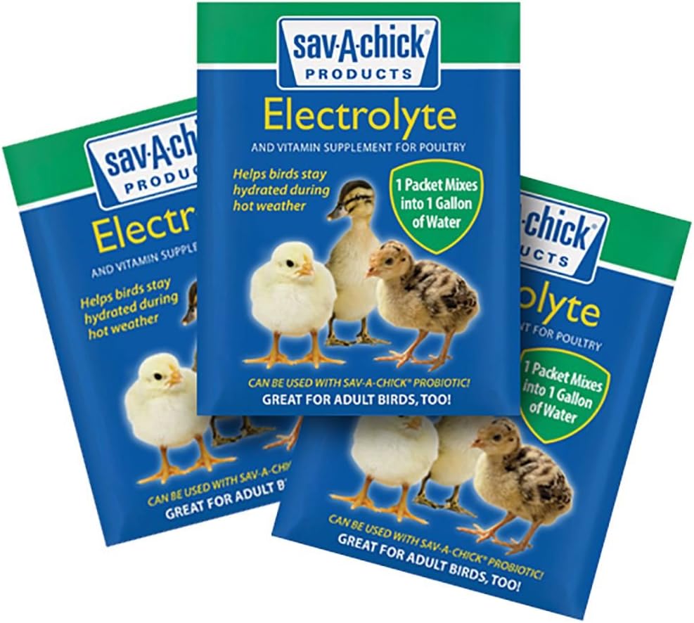 Suplemento Electrolitos y Vitaminas Sav-A-Chick 9 Pack