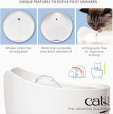 Comederos y Bebederos o Fuente para beber gatos con filtro