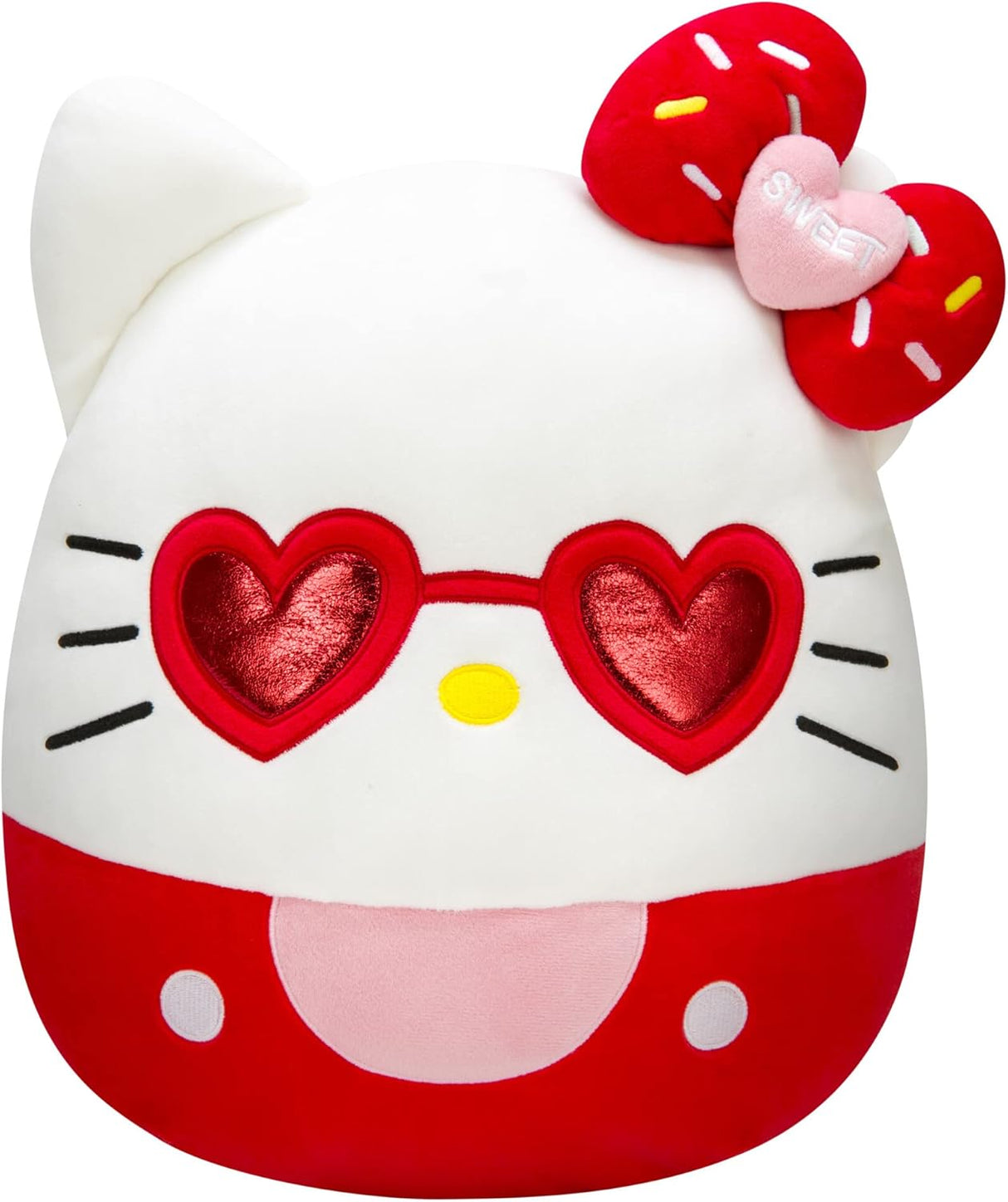 Peluches Squishmallows Sanrio  Hello Kitty con lentes 14