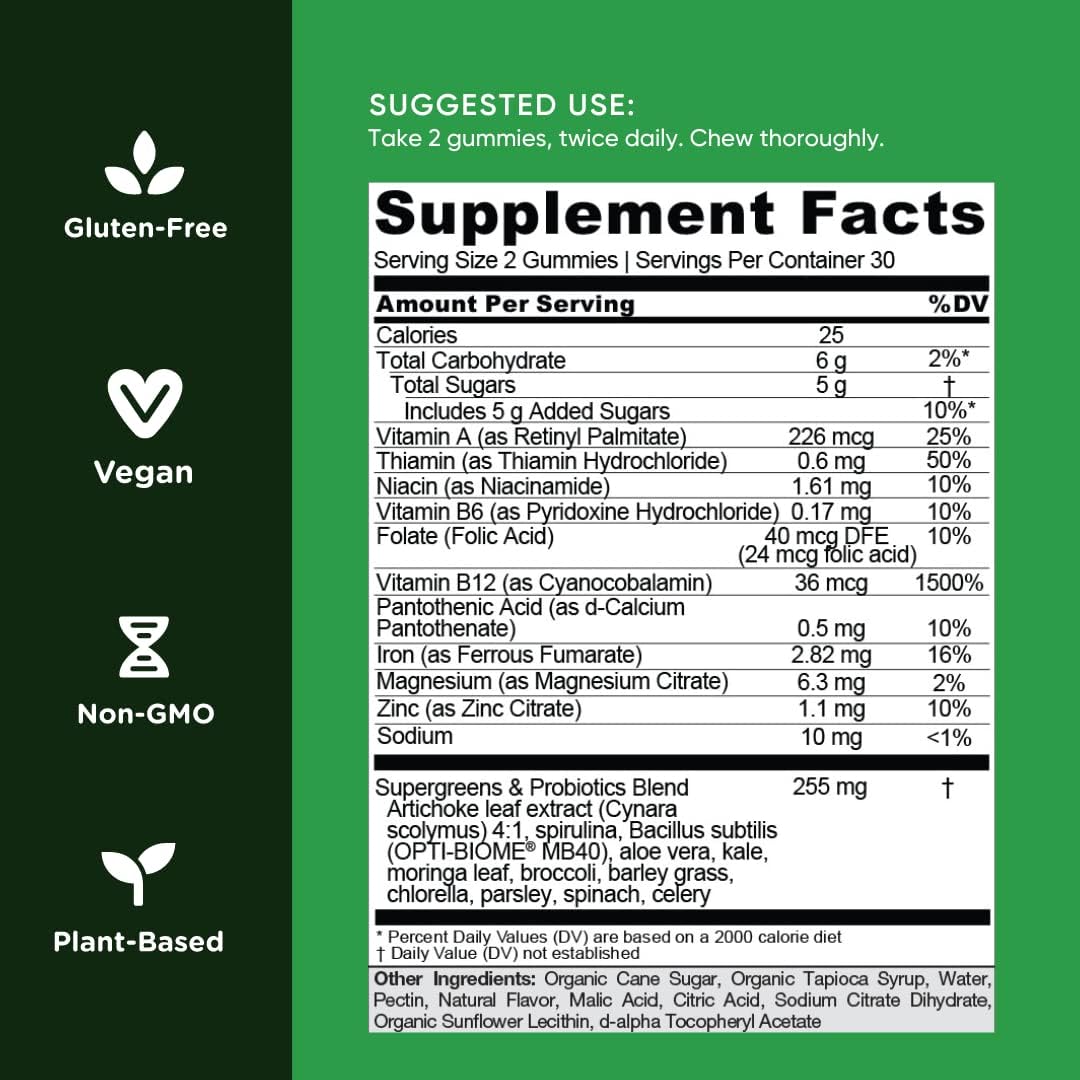Suplementos Alimenticios de vitaminas 60 unidades