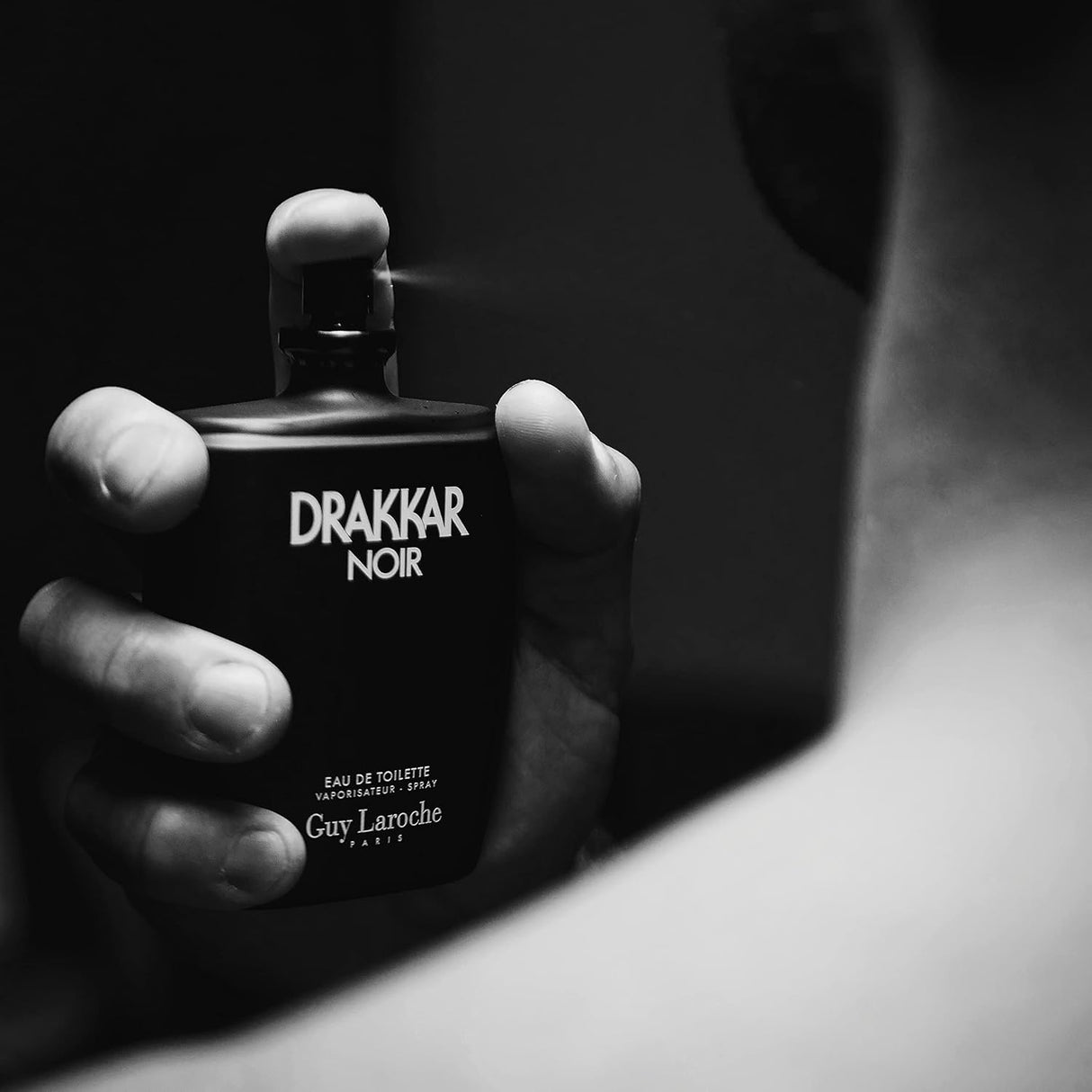 Agua de colonia Drakkar Noir en espray para hombre