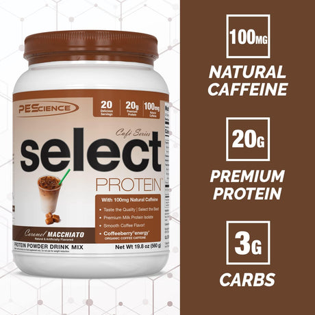 PEScience Select Cafe Caféina Caramel Macchiato 20 Servs