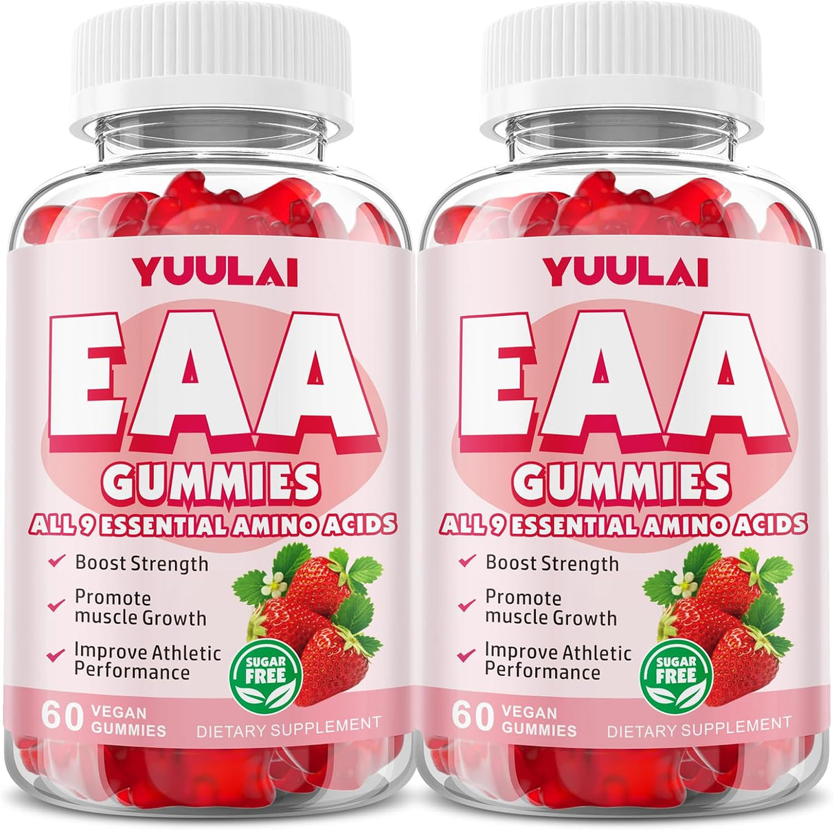 Pack de 2 Gummies EAA Aminoácidos Esenciales 120u