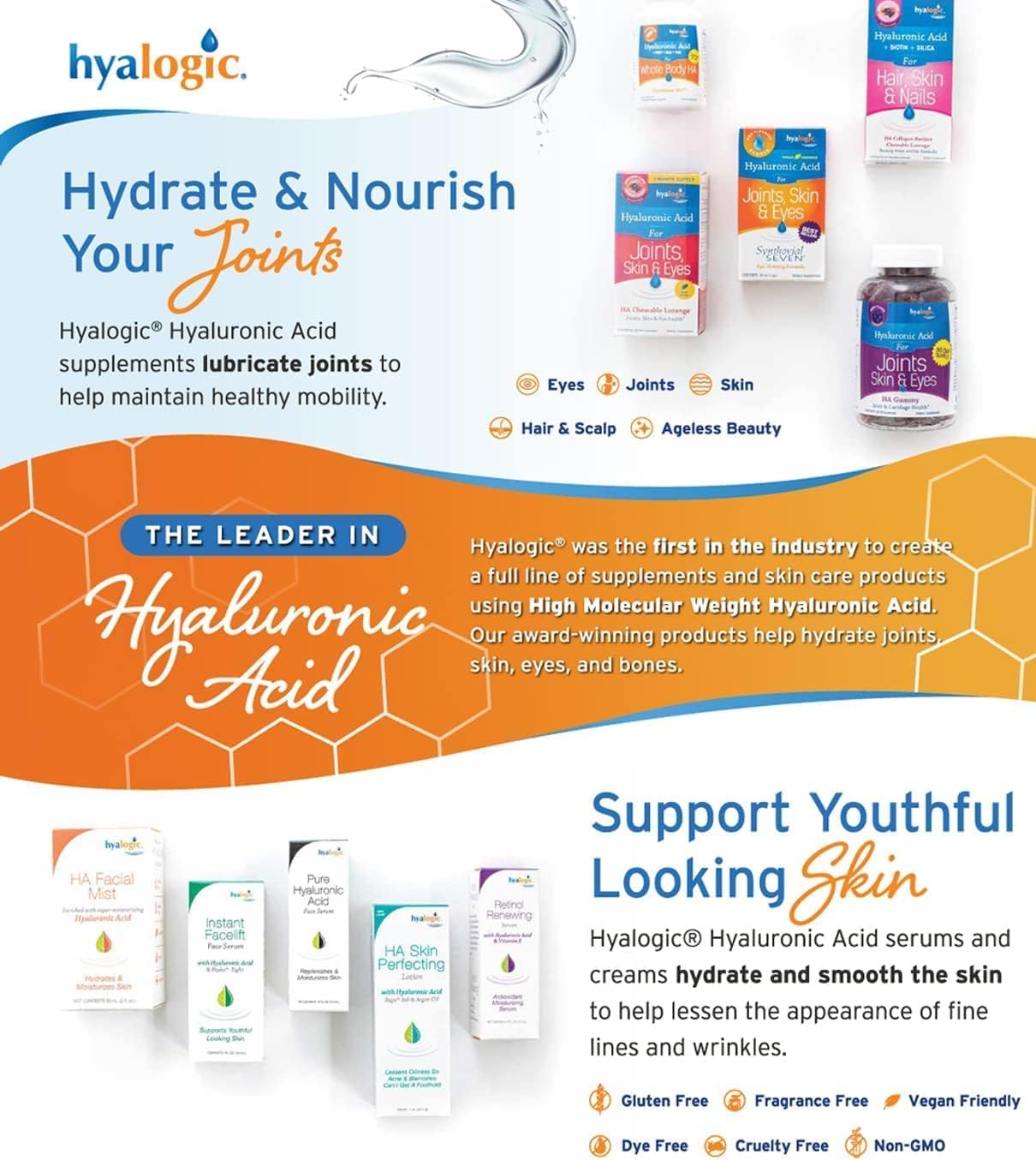 Hyalogic Masticables de ácido hialurónico con sabor a bayas