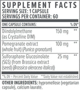 Suplemento Hormonal Detox DIM SGS+ Biote Nutraceuticals (60 caps)