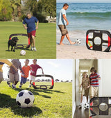 Mini arco de futbol para juegos y diversión al aire libre