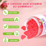 Gominolas de B2 Riboflavina 400mg con Magnesio, 90u